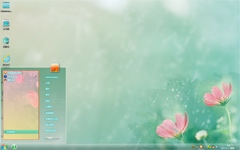 柔美花朵win7免费壁纸