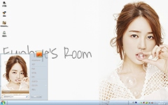 气质女神尹恩惠Win7主题