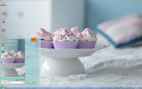 美味小甜点win7精美主题