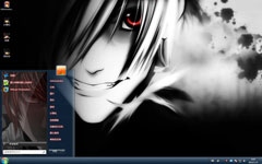死亡笔记黑色win7动漫壁纸