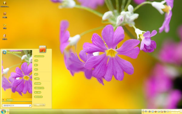 花香四溢win7电脑主题
