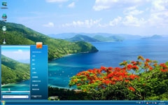 热情夏威夷win7主题
