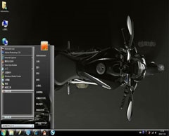 炫酷摩托win7电脑主题