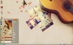 吉他win7桌面主题