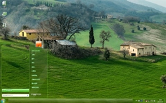托斯卡纳大草原护眼Win7主题
