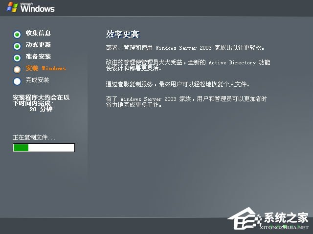 硬盘安装原版Windows server 2003教程