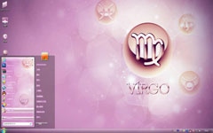 九月处女座win7桌面壁纸