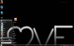 黑白相爱win7主题包