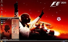 F1 2011 xp电脑主题