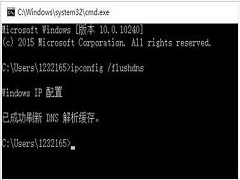 Win10系统DNS缓存清除命令是什么？如何清理dns缓存？