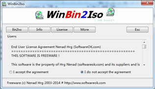 WinBin2Iso(bin转iso)