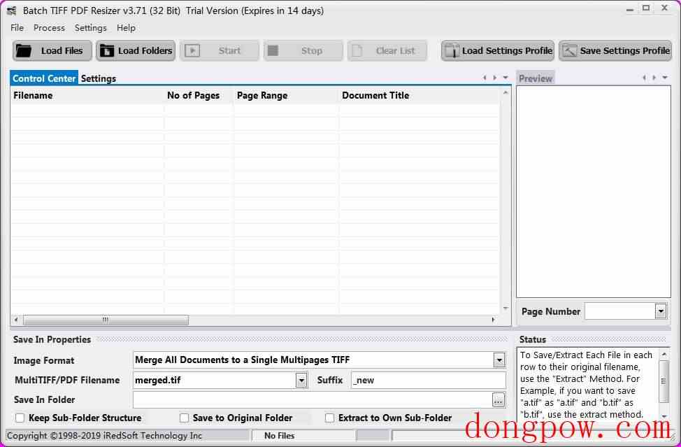 Batch TIFF Resizer