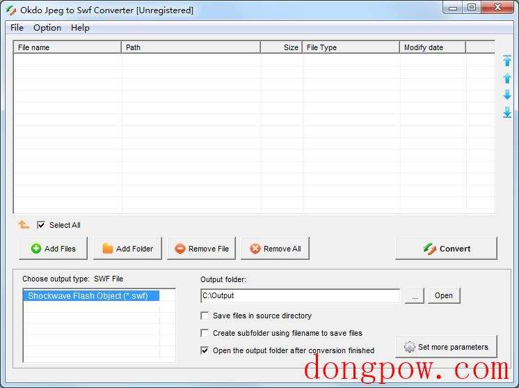 Okdo Jpeg to Swf Converter