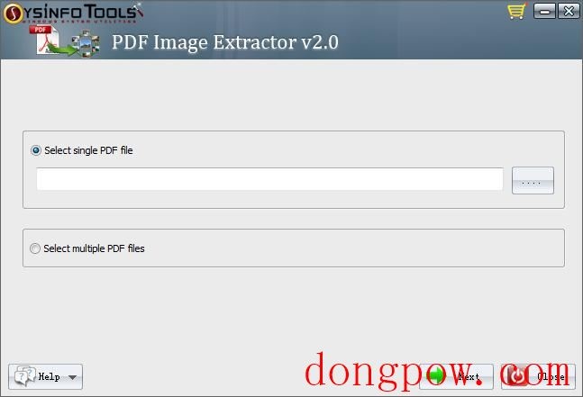 SysInfoTools PDF Image Extractor