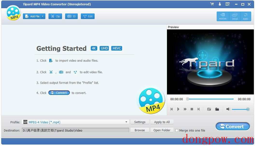 Tipard MP4 Video Converter(MP4视频转