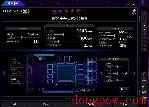 EVGA Precision X1