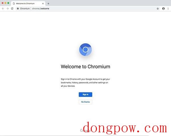 Chromium Mac版