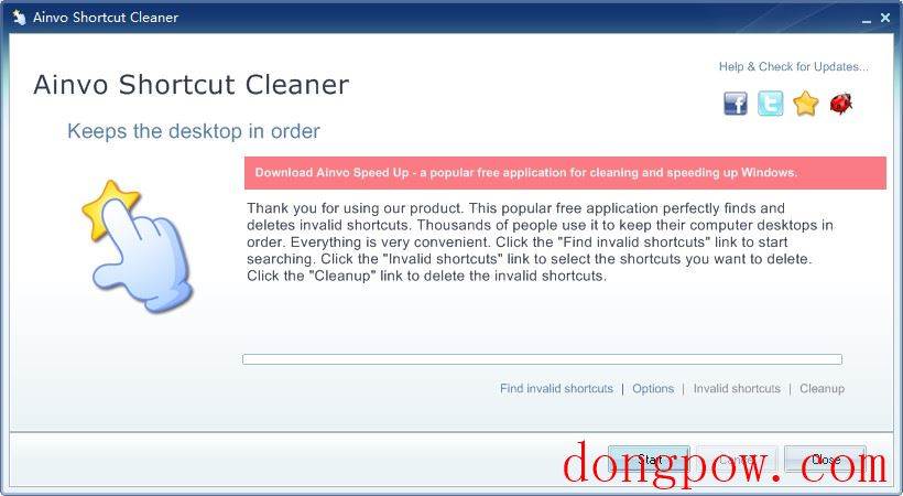 Ainvo Shortcut Cleaner