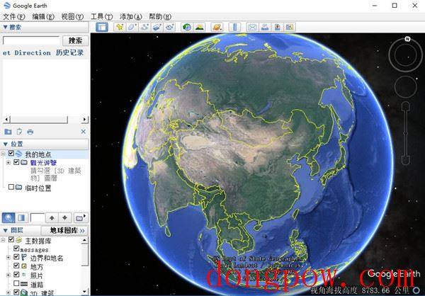 谷歌地球高清卫星地图