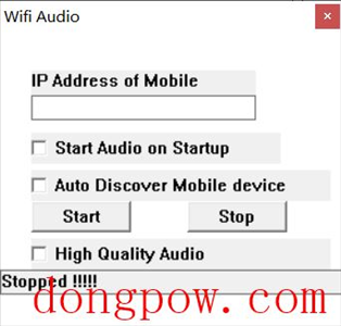 WiFiAudio for Windows