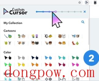 Custom Cursor for Chrome