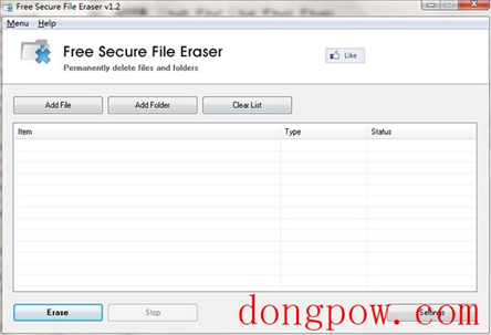 Free Secure File Eraser