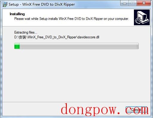 WinX Free DVD to DivX Ripper