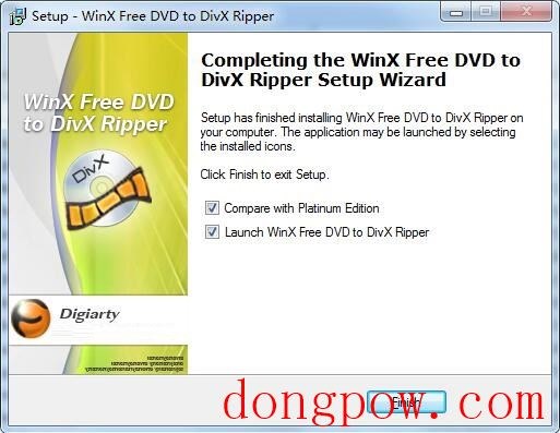 WinX Free DVD to DivX Ripper