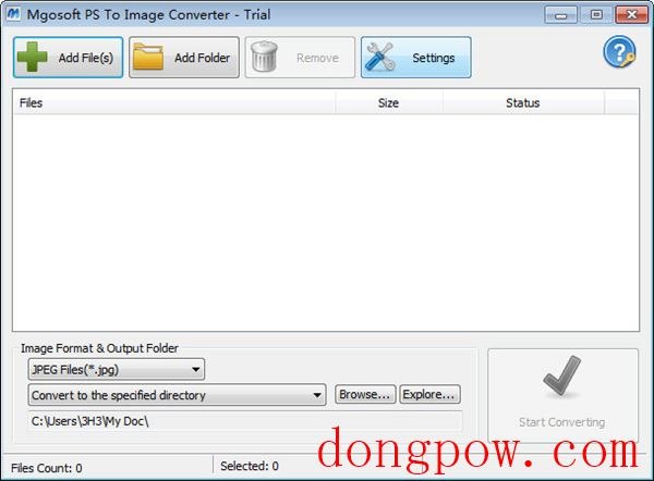 Mgosoft PS To Image Converter