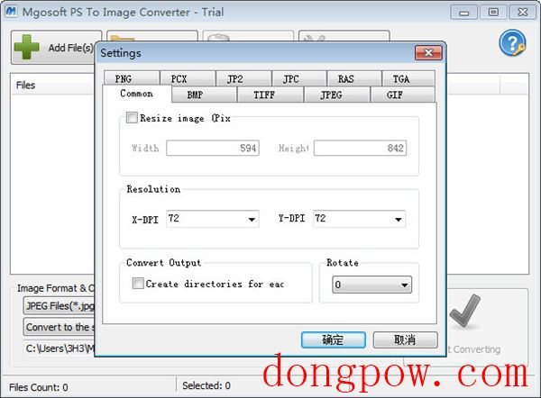 Mgosoft PS To Image Converter