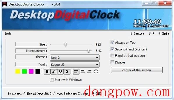 DesktopDigitalClock