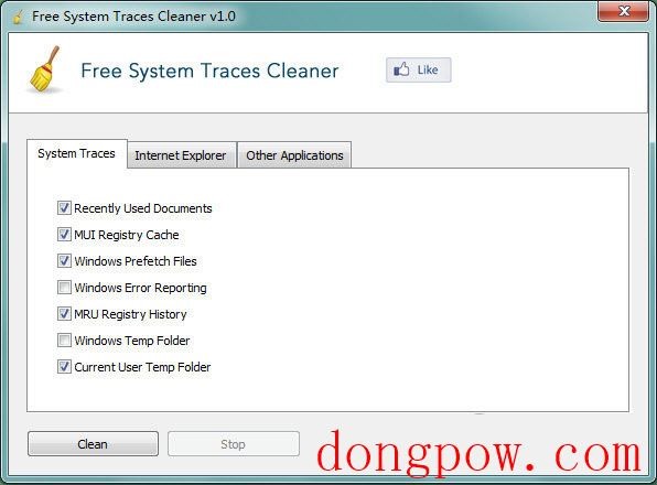 Free System Traces Cleaner