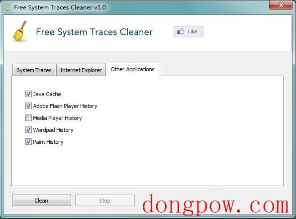 Free System Traces Cleaner