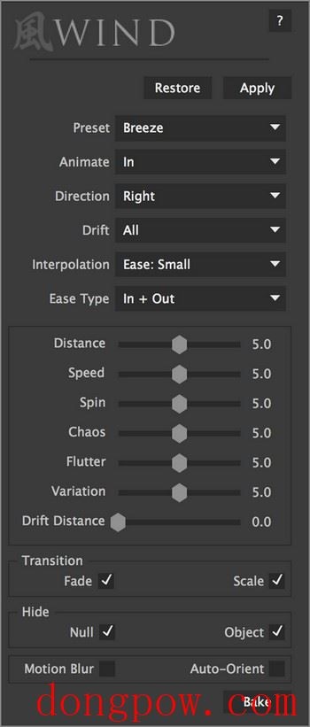 AEscripts Wind