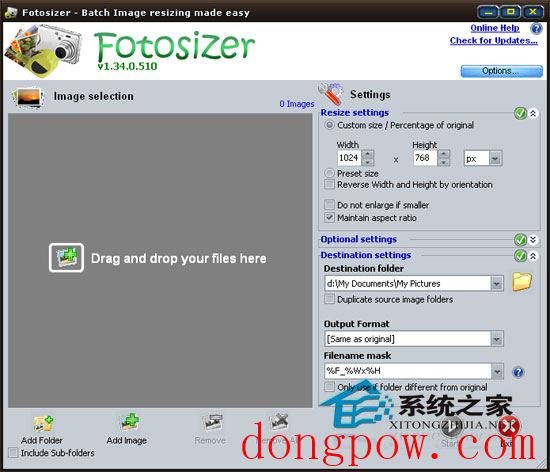 Fotosizer(批量改变图片大小) V1.34.0.510 多国语言绿色免费版