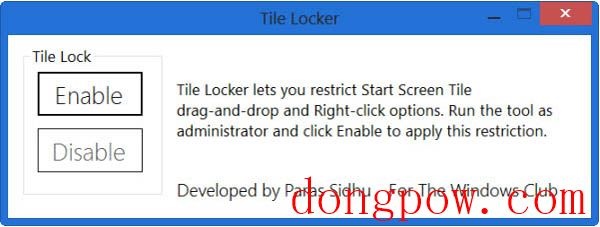 Tile Locker V1.0