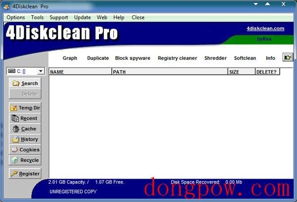  4DiskClean Pro(磁盘分析清理工具) V5.5