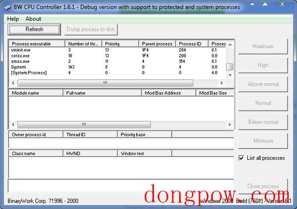  BW CPU Controller(控制CPU处理器) V1.6.1