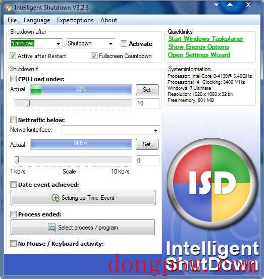  Intelligent Shutdown(定时关机程序) V3.2.3