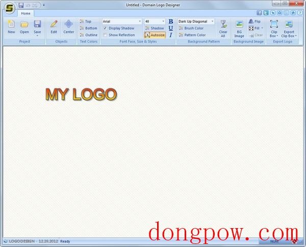  Domain Logo Designer(文字Logo产生器) V1.0.11 英文版