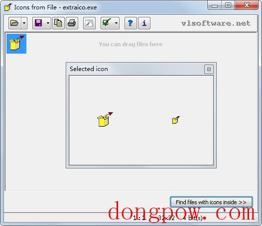  Icons from File(图标提取工具) V5.04 英文版