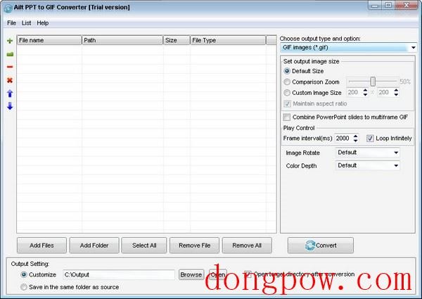  Ailt PPT to GIF Converter(PPT转GIF) V6.7 英文版