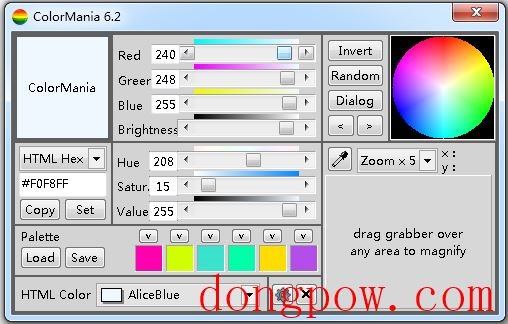 ColorMania(取色工具) V6.3 英文版