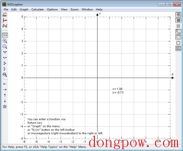 WZGrapher(函数图像绘制软件) V0.95 绿色版