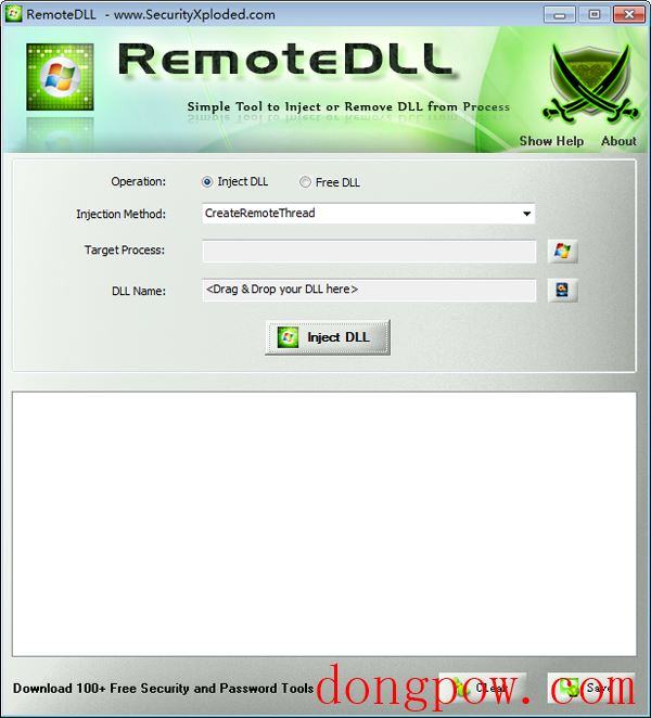 RemoteDLL(注入器) V4.5 英文绿色版