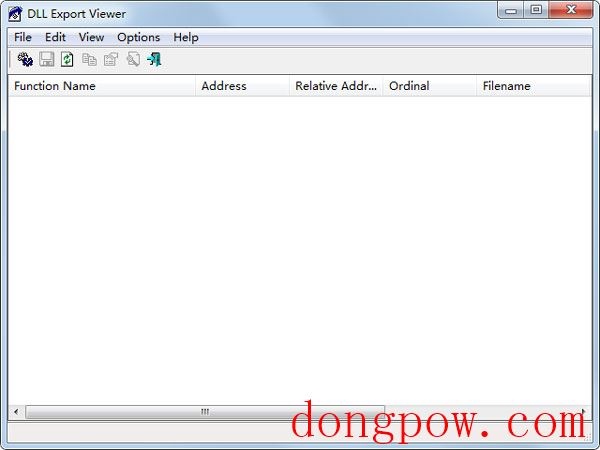 DLL Export Viewer(dll链接库查看工具) V1.65 英文绿色版