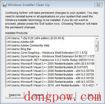 Windows Installer Clean UP