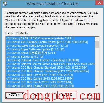 Windows Installer Clean UP