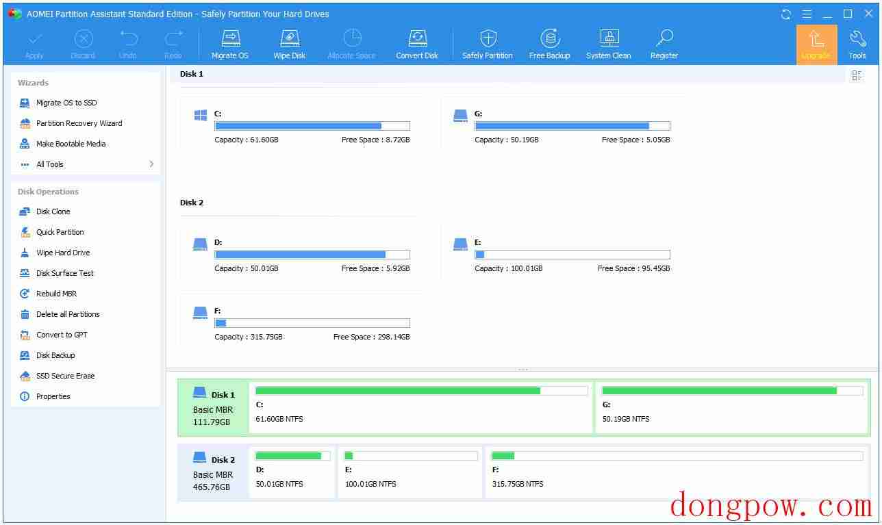 Aomei Partition Assistant