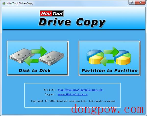 MiniTool Drive Copy(硬盘对拷工具) V5.0